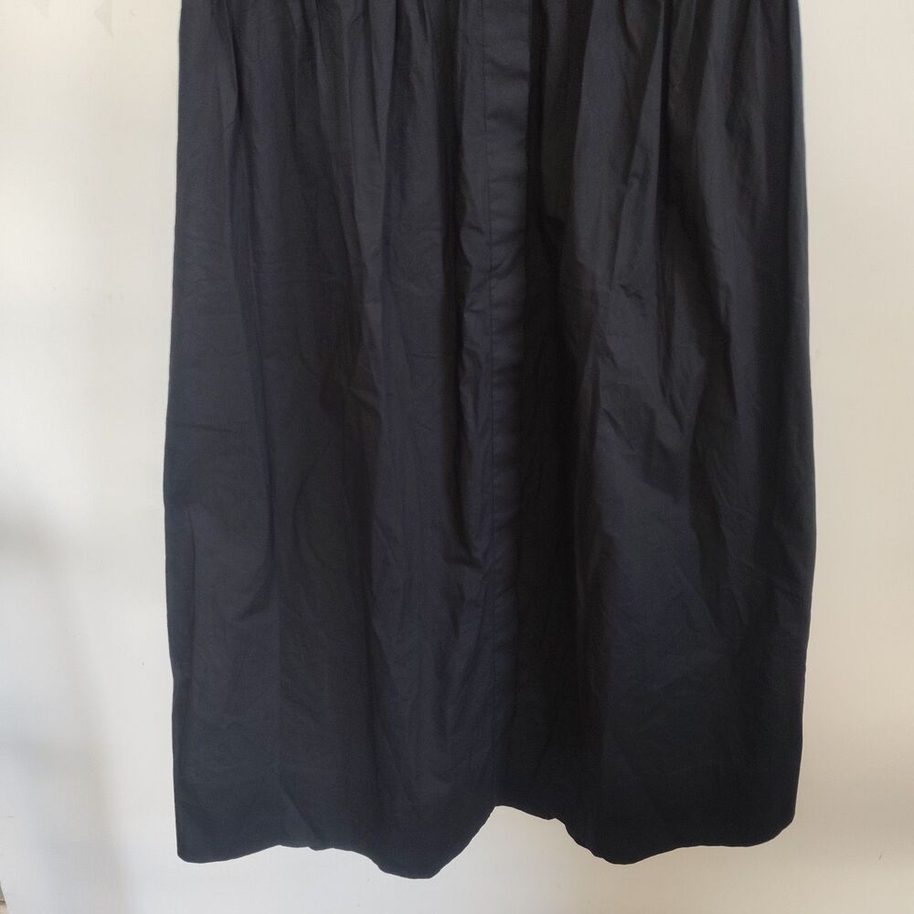 New Banana Republic Dress Size‎ XL Open Back Poplin Midi Shirtdress Fit & Flare - Picture 8 of 16